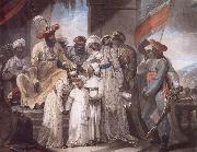 The Sons of Tipu Sultan Leaving their Father, Henry Singleton